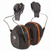 Ergodyne Skullerz 8880 NRR 26dB Hard Hat Mounted Earmuffs, Full Brim, Gray 60259